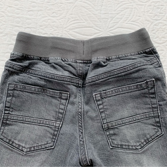 Gymboree Girls’ Grey Skinny Jeans with Elastic Waistband‎ - Picture 4 of 5
